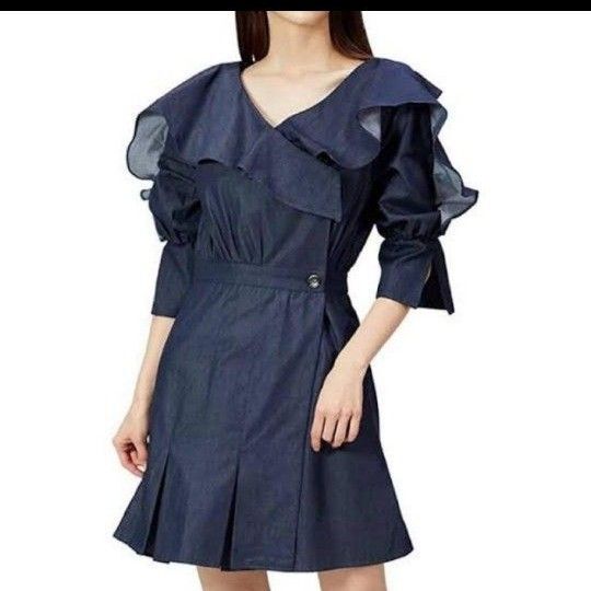 28〜1日まで限定値下げ★SNIDEL スナイデル フリルミニワンピース