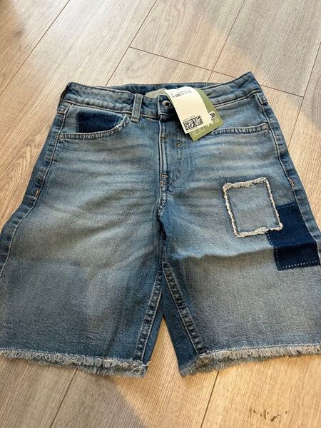 デニム ハーフパンツ ジーンズ 短パン ショートパンツ H&M 120