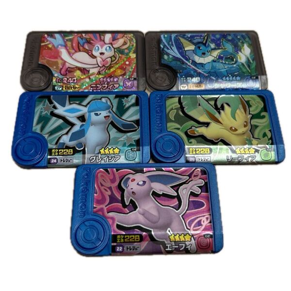 ポケモンフレンダ 4だん 5だん ワンダーピック ニンフィア シャワーズ グレイシア リーフィア エーフィ