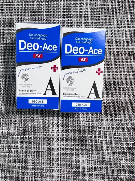 新品◆デオエース EX プラス ロールオン 40ml 2箱