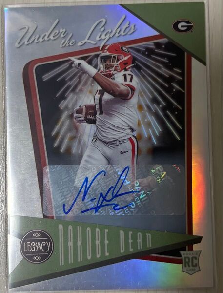 NFL 2020 Panini Legacy Nakobe Dean Rookie Autograph RC #107