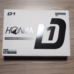 新品未開封 ホンマゴルフ D1 12球 ホワイト