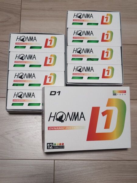 ホンマd1 グリーン 2ダース 新品未使用