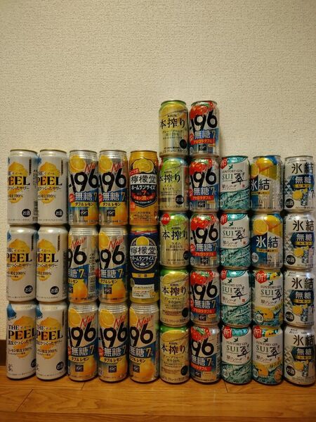 お酒 チューハイ まとめ売り 37本