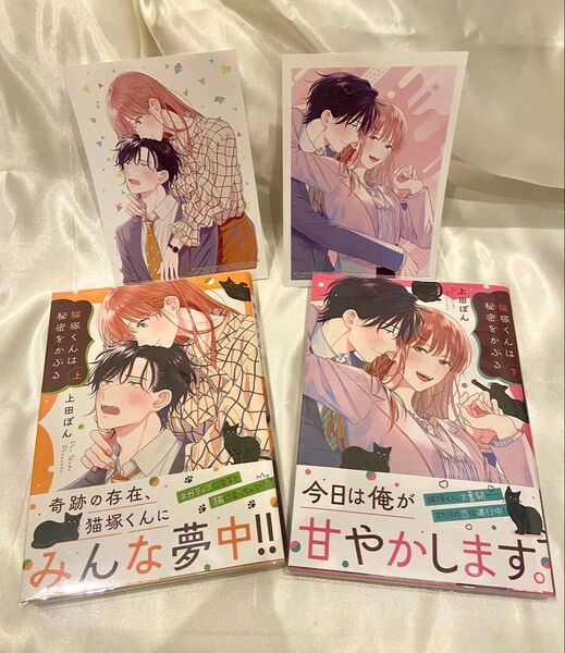 猫塚くんは秘密をかぶる 上巻・下巻セット/上田ぽん
