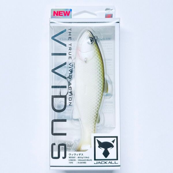 人気カラー ジャッカル ヴィヴィダス ハス 検索) 琵琶湖 JACKALL VIVIDUS HASU