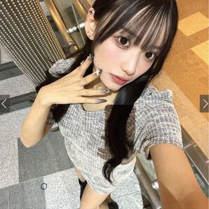 GRL ツイードパフスリーブタイトミニワンピース sm278