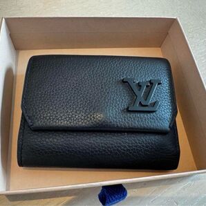 超美品★ヴィトン ポルトフォイユ・パイロット 三つ折り財布 LOUIS 財布 札入れ VUITTON