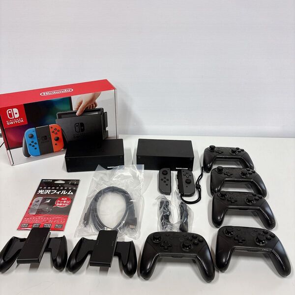 Nintendo switch プロコン・ジョイコン、スイッチ周辺機器まとめ売り