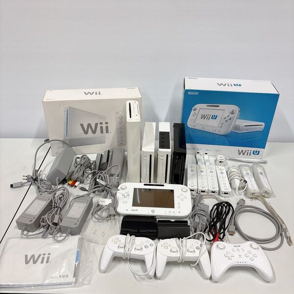 //通電確認済み// Nintendo will / Wii U 周辺機器 24点