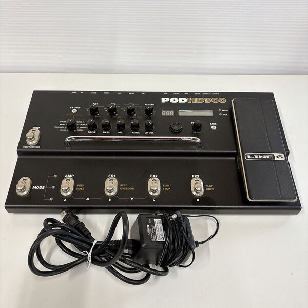 LINE6 POD HD300 アンプシミュレーター マルチエフェクター