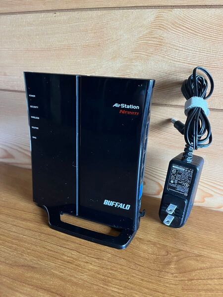 BUFFALO AirStation NFINITI 有線LANルーター ブラック系