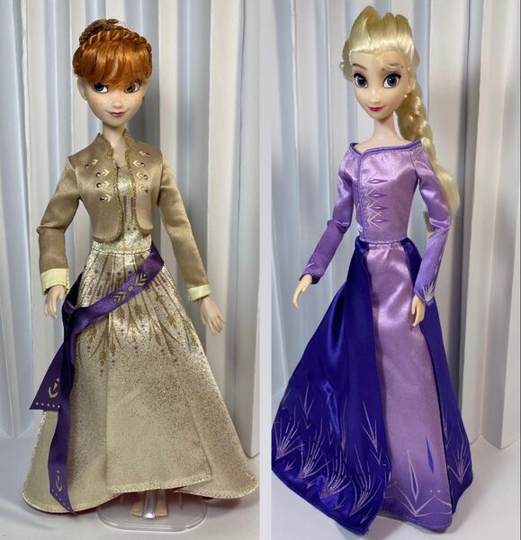 アナとエルサのアナと雪の女王人形