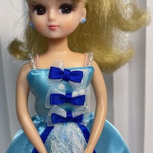 リカちゃん 人形ドレス LW-02 そらいろリボン