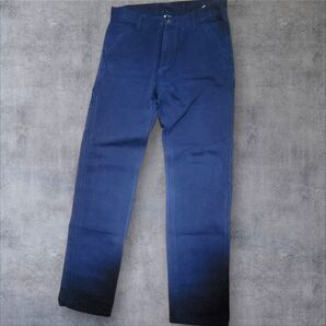Carhartt×STUSSY コラボ 希少カーゴパンツ ネイビー