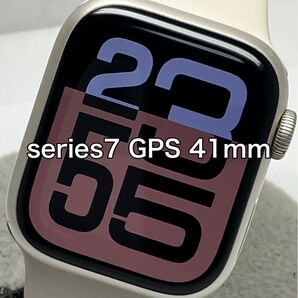 Apple Watch series 7 GPS 41mm スターライト