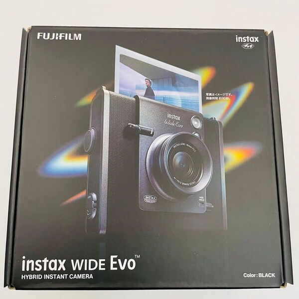 【新品未開封】instax WIDE Evo ブラック FUJIFILM チェキ