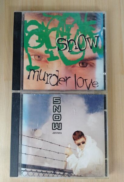 スノー SNOW 『Murder Love』『JUSTUSS』CD2枚セット