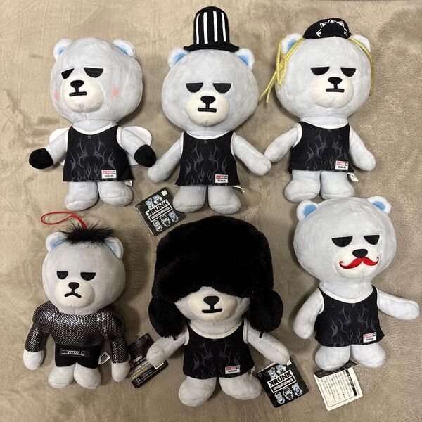 BIGBANG ぬいぐるみ まとめ売り 6体セット