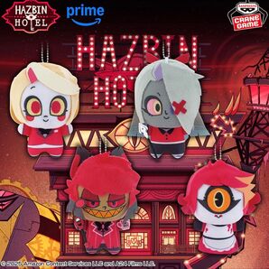Hazbin Hotel ハズビンホテル ぬいぐるみ 4体セット