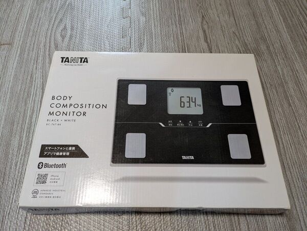 タニタ BC767 体重計 体組成計 ブラック 箱・説明書付き