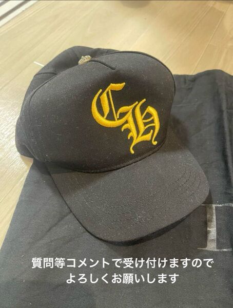 CHROME HEARTS クロムハーツ CH ロゴ ベースボールキャップ