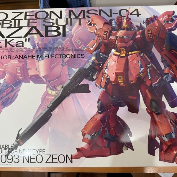 MG 機動戦士ガンダム 逆襲のシャア MSN-04 サザビー Ver.Ka 1/100スケール