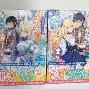王妃になる予定でしたが、偽聖女の汚名を着せられたので逃亡したら、皇太子に溺愛されました。そちらもどうぞお幸せに 1〜2巻セット