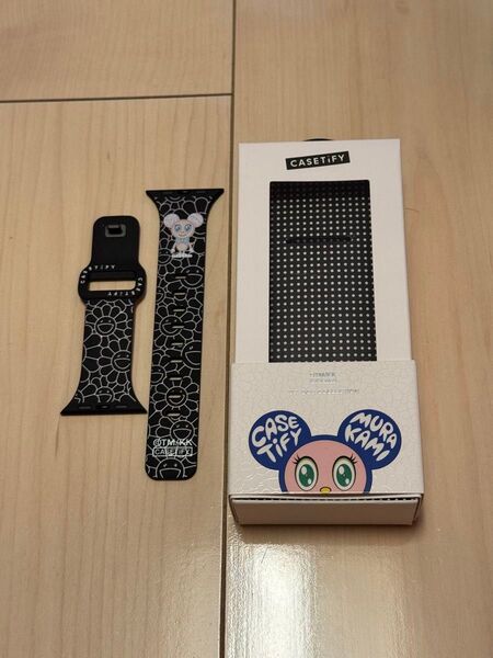 完売品!CASETIFYとTAKASHI MURAKAMIのコラボ Apple Watch 46mm用バンド 試着のみ