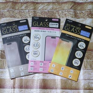 スマホ用 ガラスフィルム3種セット