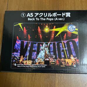 GLAY 30th エンタメくじ A5 アクリルボード賞A ver. ①