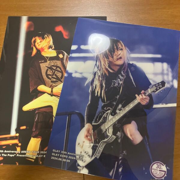 GLAY 30th Anniversary エンタメくじ vol.2 20 クリアポスター賞 HISASHI コンプ