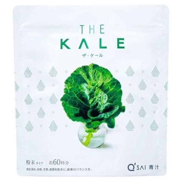 【新品】THE KALE ケール青汁 粉末タイプ 約60杯分 国産ケール 食物繊維 ビタミンC カルシウム カリウム