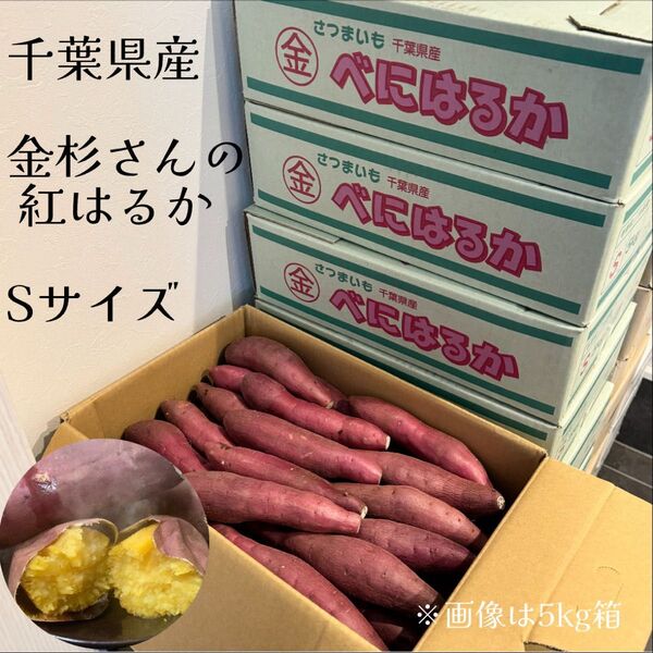トースターでびっくりされる焼き芋ができます! A等級品 千葉県かとり産 金杉さんの紅はるか Sサイズ 1kg 貯蔵熟成分
