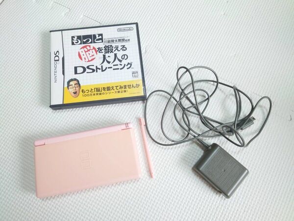 ニンテンドーDS Lite (USG-001) タッチペン アダプタ おまけソフト付き