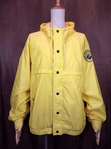 ビンテージ80's★Rainier Sportswear ナイロンリップストップパーカ黄 Size S★200513n4-m-jk-nyl マウンテンパーカー古着メンズジャケット