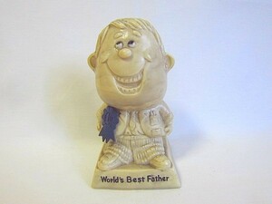  Vintage 70*s*World*s Best Father message doll *200511h4-obj doll USA Father's day miscellaneous goods ornament 