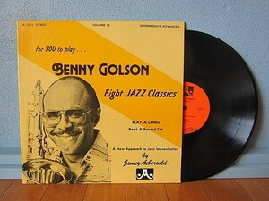 Jamey Aebersold●BENNEY GOLDON Eight JAZZ Classics JA 1223●200528t3-rcd-12-jzレコード12インチジャズ79年US盤米LP米盤