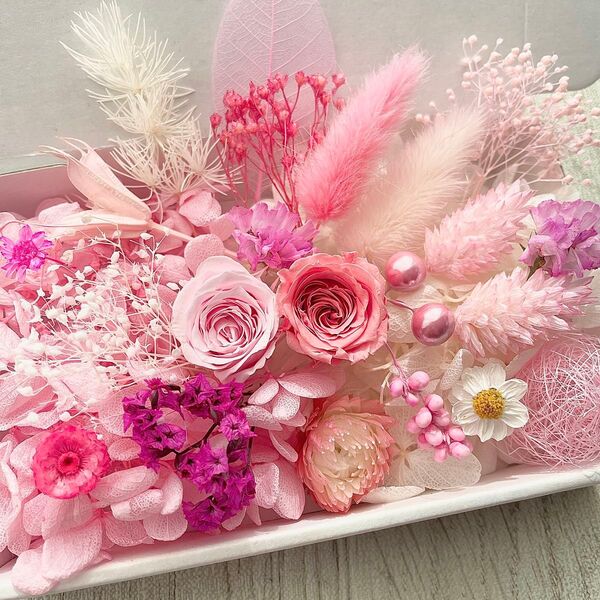 花材セット ハーバリウム花材 花材詰め合わせ 花材セット プリザーブドフラワー リース アロマワックス サシェ キャンドル 素材
