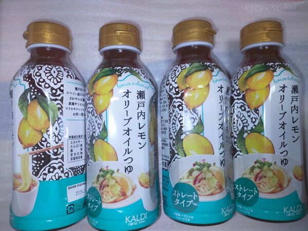 カルディ 瀬戸内レモンオリーブオイルつゆ 300ml 4本