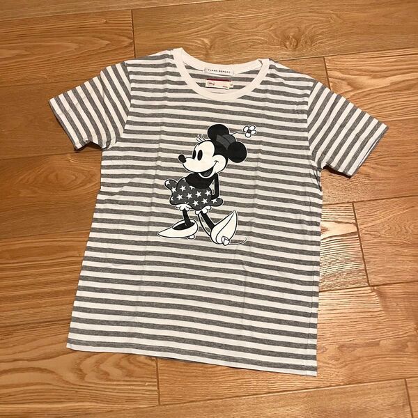 FLASH REPORT ミニー ディズニー 半袖Tシャツ M