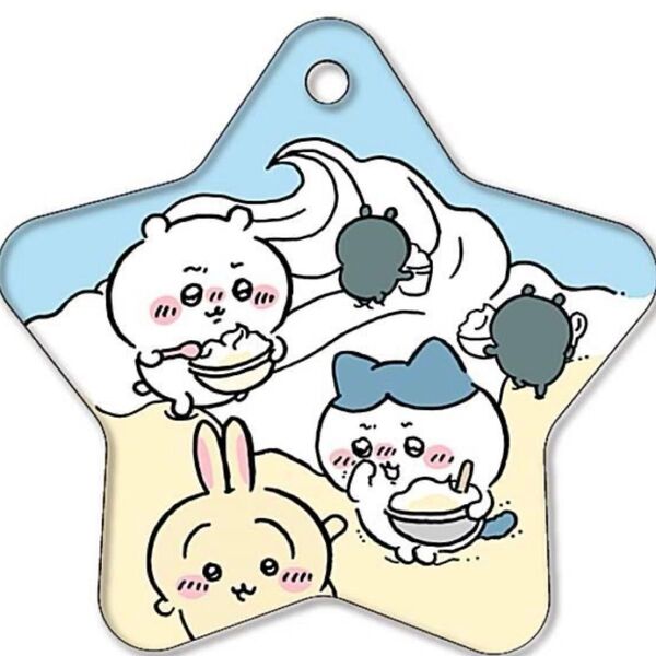 ちいかわ アクリルキーホルダー6 ダブルクリーム ガチャ カプセルトイ