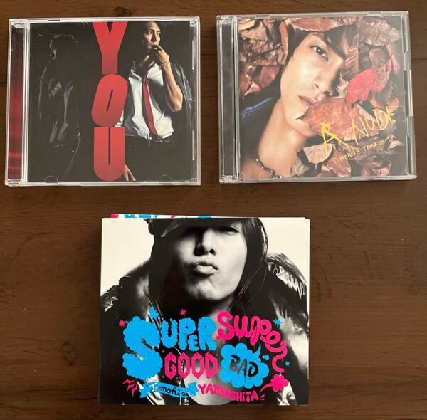 山下智久 CD 3枚セット YOU / A NUDE / SUPERGOOD, SUPERBAD
