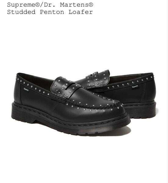 Supreme Dr. Martens Studded Penton Loafer Black uk9 us10 28cm