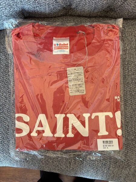 SAINT Mxxxxxx セントマイケル Tシャツ レッド XL