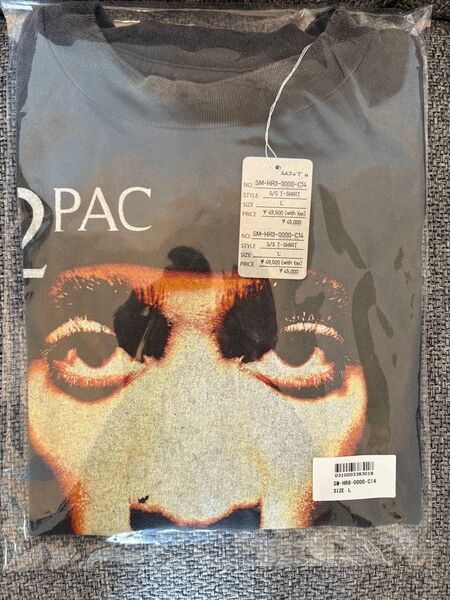 SAINT Mxxxxxx セントマイケル 2pac Tシャツ ブラック L