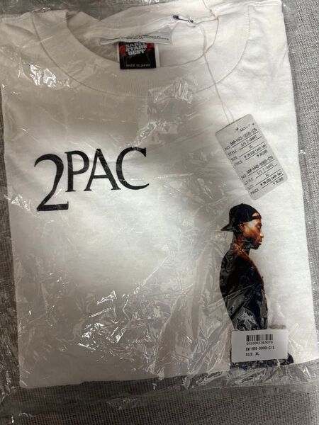 SAINT Mxxxxxx セントマイケル 2pac Tシャツ ホワイト XL