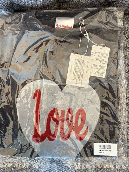 SAINT Mxxxxxx セントマイケル Tシャツ Heart Love L