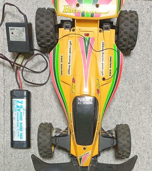 ニッコー ハリケーン ラジコン 4WD 充電器 バッテリーあり