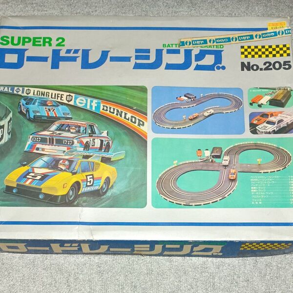 SUPER 2 ロードレーシング No.205 レトロ玩具 不二商